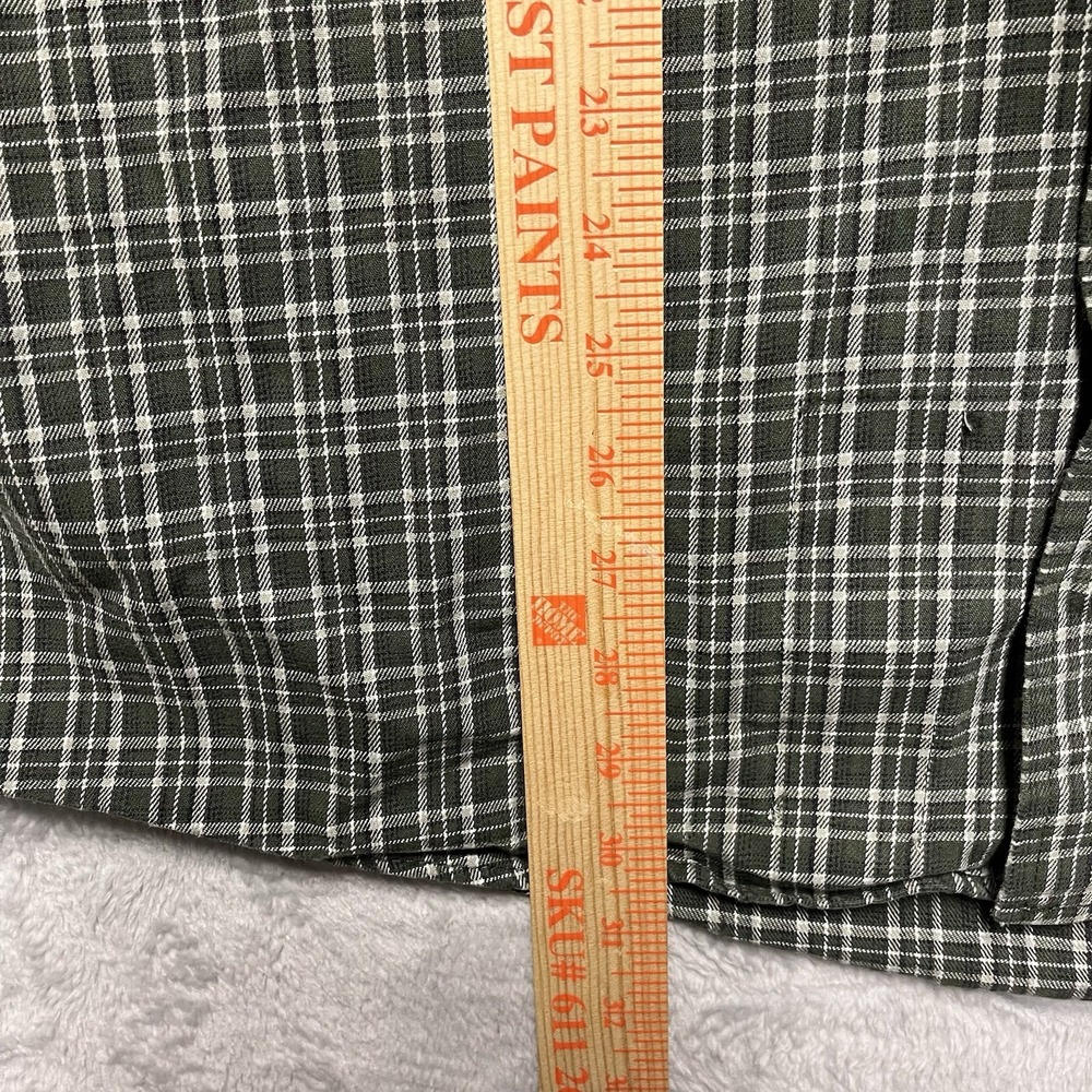 Wrangler Shirt Mens XLT Green Plaid Riggs Workwear FR Fire Resistant HRC2 - Picture 11 of 11